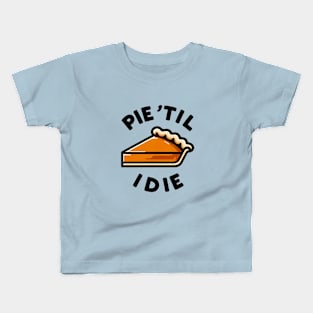 Thanksgiving Pie Funny Kids T-Shirt